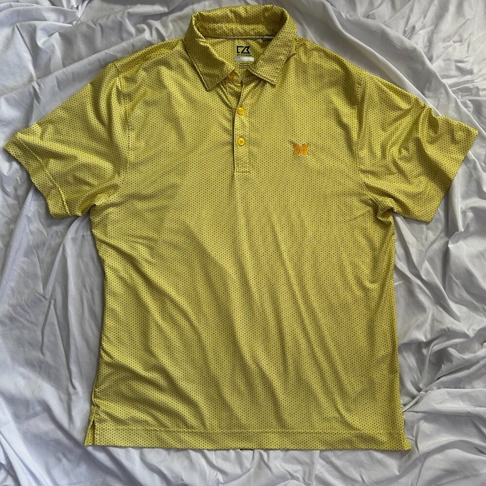 Michigan golf polo